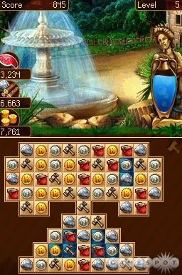 There are more than 100 different levels to challenge your match-three skills.