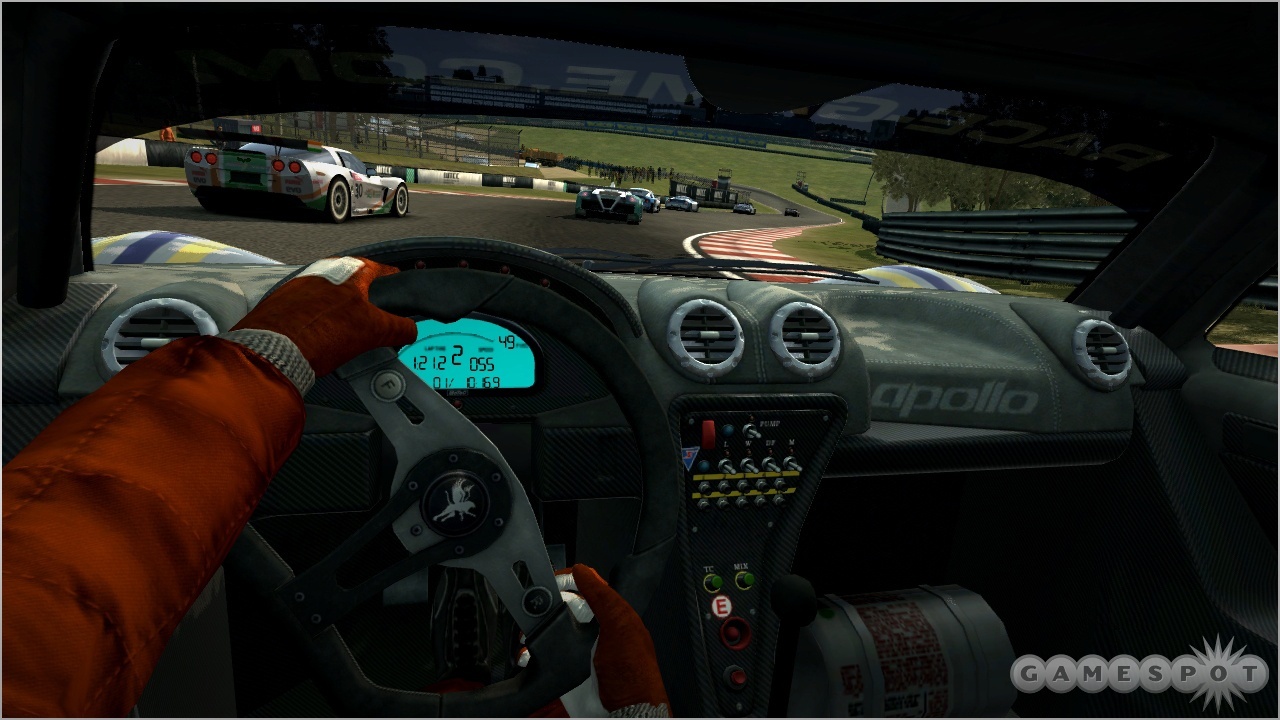 In cockpit mode, you'll feel every bump in the road, thanks to a brand-new game engine.