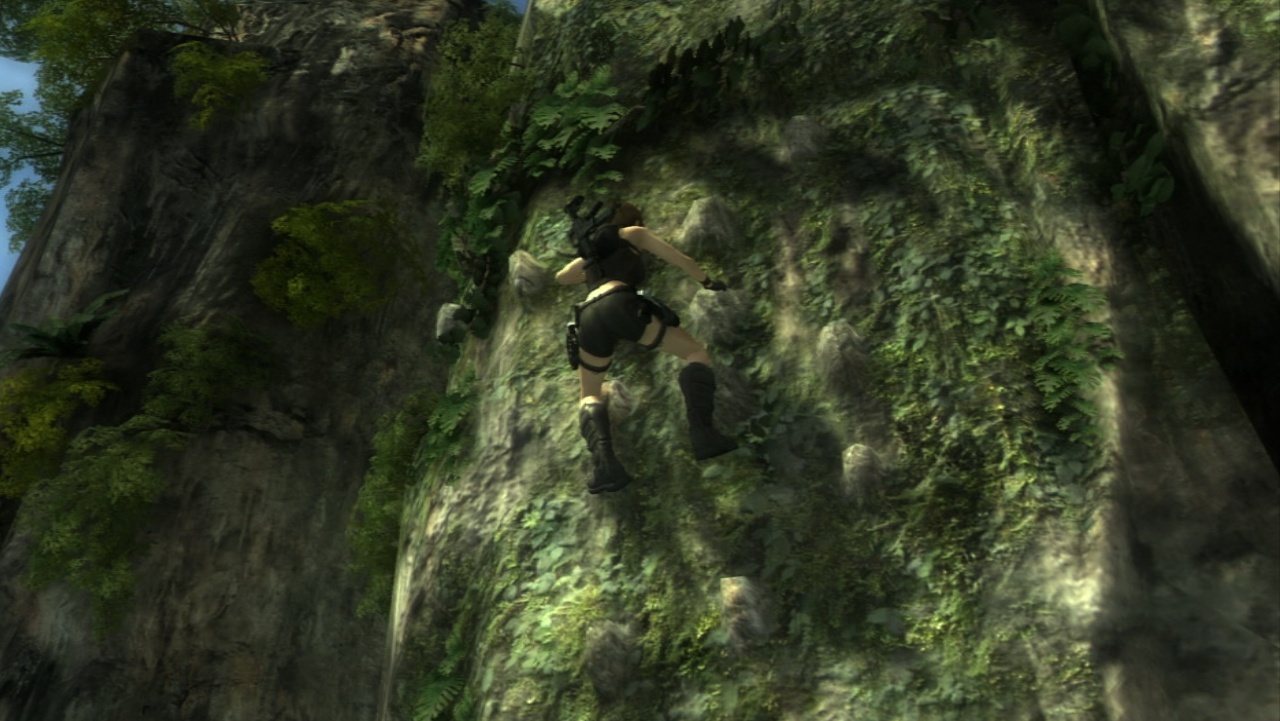 Lara’s new abilities include free climbing and abseiling, and really complement her existing moves.