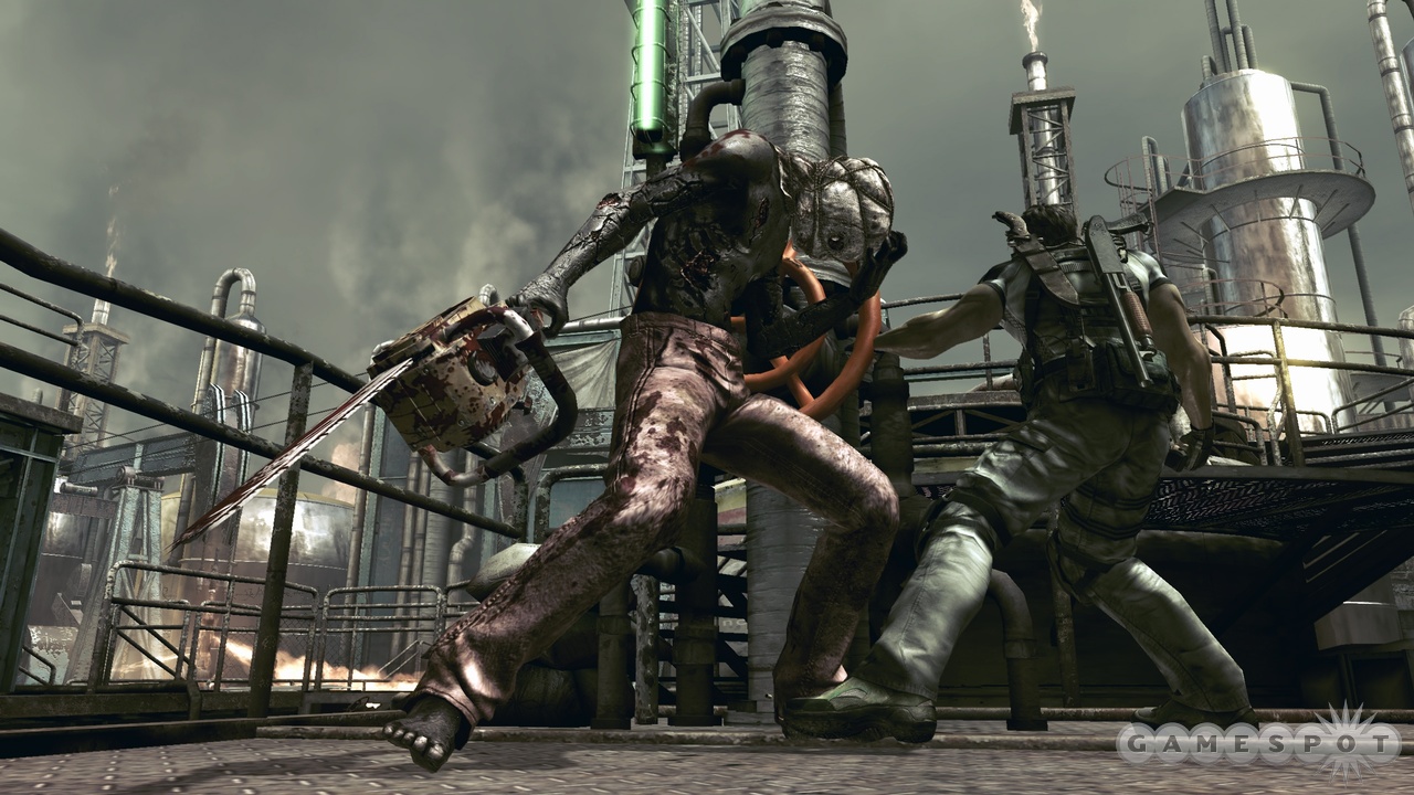 Certain enemies offer a nod to older baddies, like the masked chainsaw monsters.