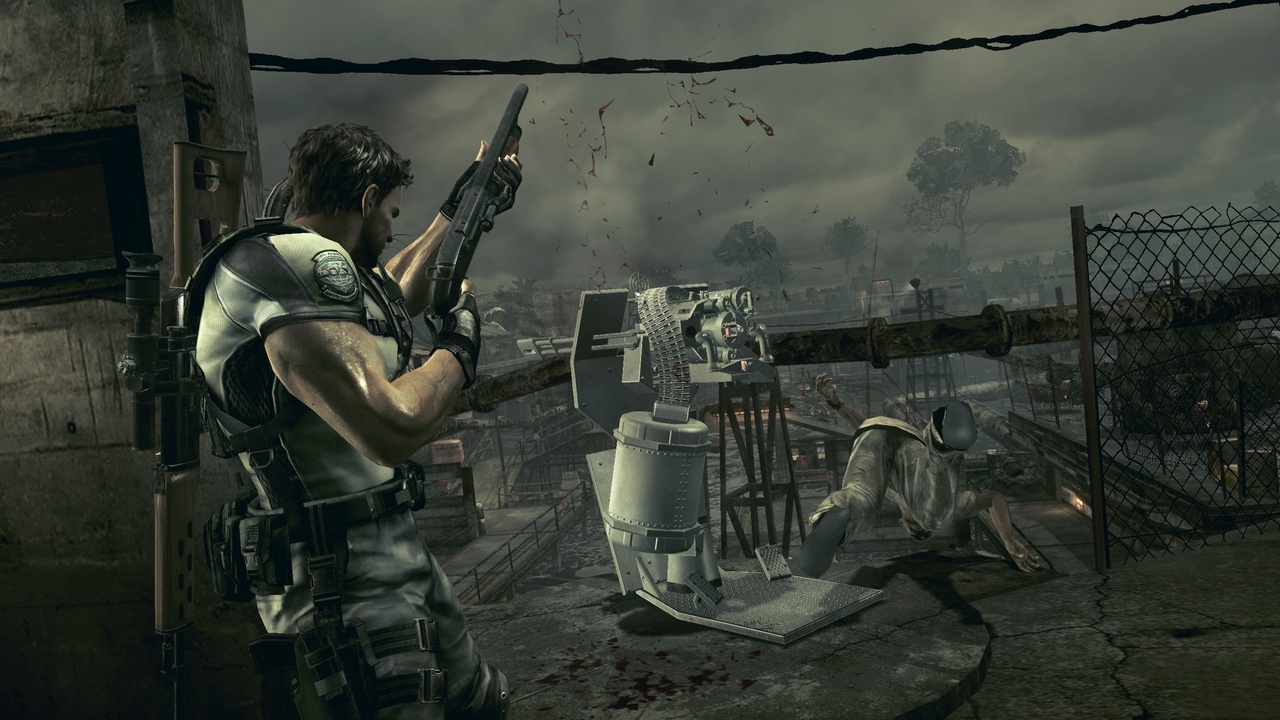 CES 2009 Resident Evil 5 Updated Hands-On - River Raiding
