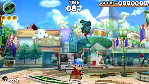 Smash enemies to bits with your boombox while playing as a DJ.