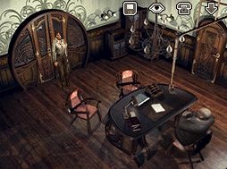 The diminutive DS screen struggles to do Syberia's visuals justice.