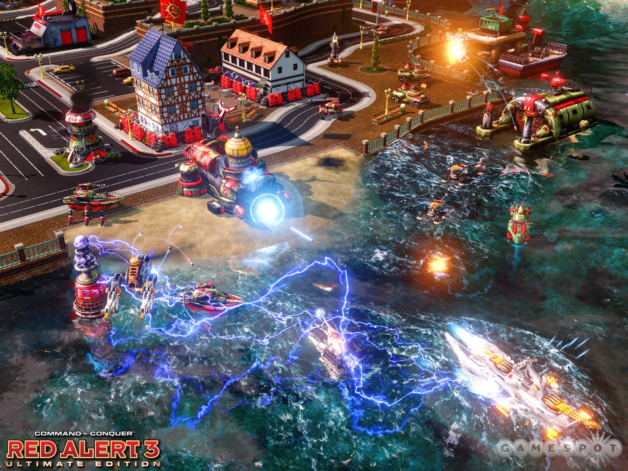 Red Alert 3 will be arriving on PS3 with tons of bonus content and a brighter color palette.