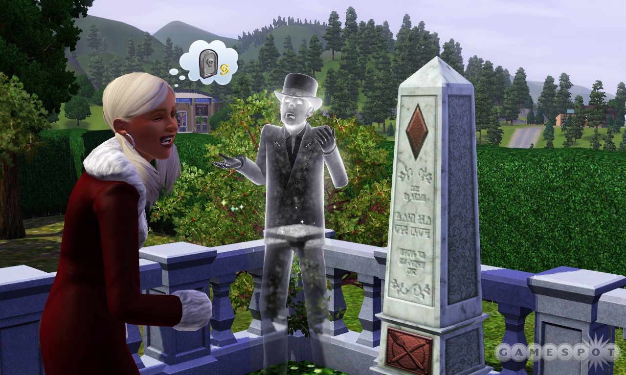 You'll find new-and-improved customization and building options in The Sims 3. Plus, you can be a gold digger.