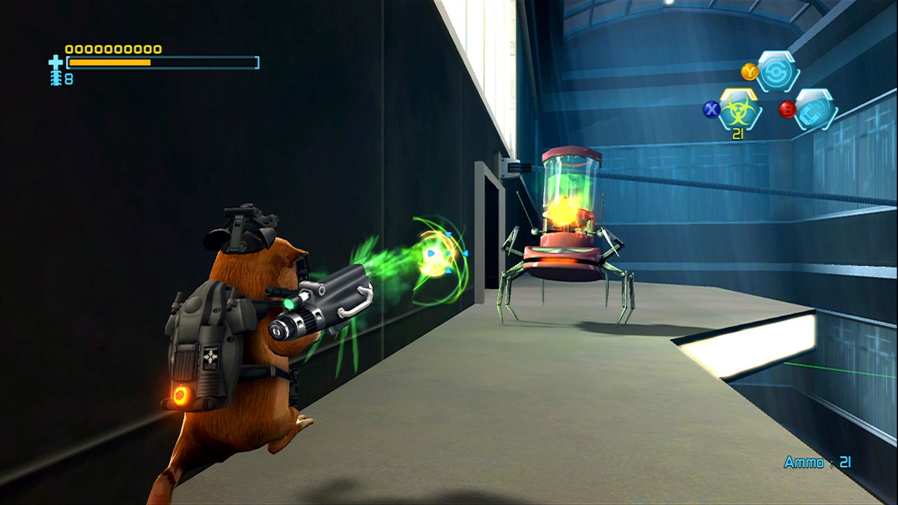 Become a heavily armed rodent in G-Force.