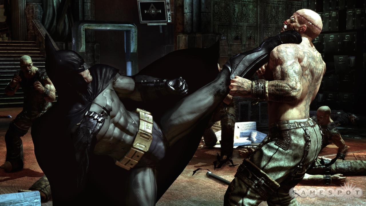 Arkham Asylum's visuals make good use of Unreal Engine 3.