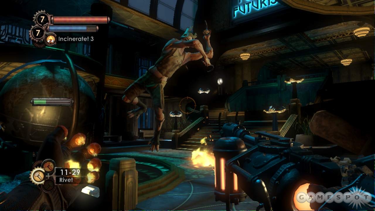 In BioShock 2, you'll need a drill arm, big guns, plasmids, and all the help you can get.