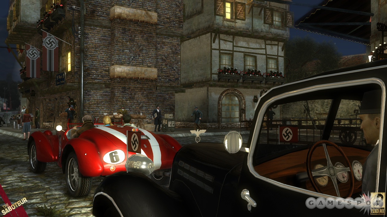 As a sandbox game, you'll spend a good deal of time driving around Paris.