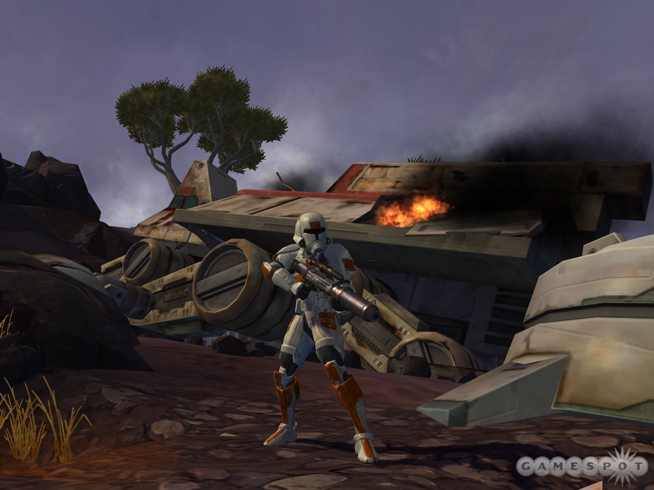 Trooper characters' heavy armor and weapons will make them a force to be reckoned with.