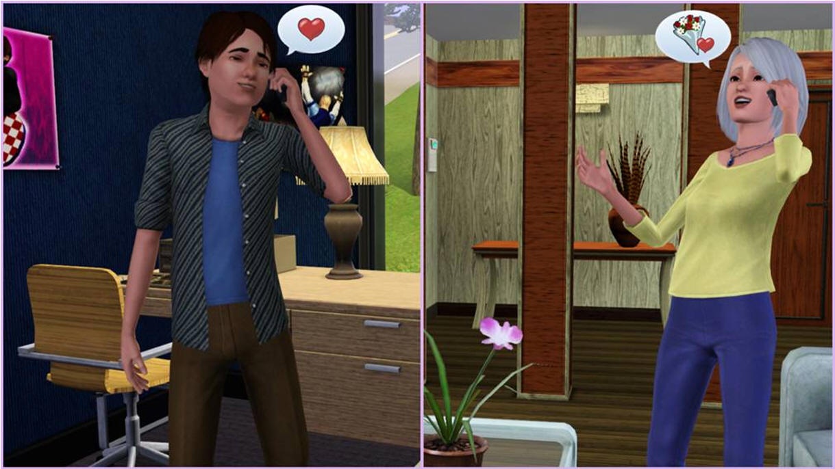 The traits system will determine your sims' personalities, and what sort of other sims they'll hang out with.