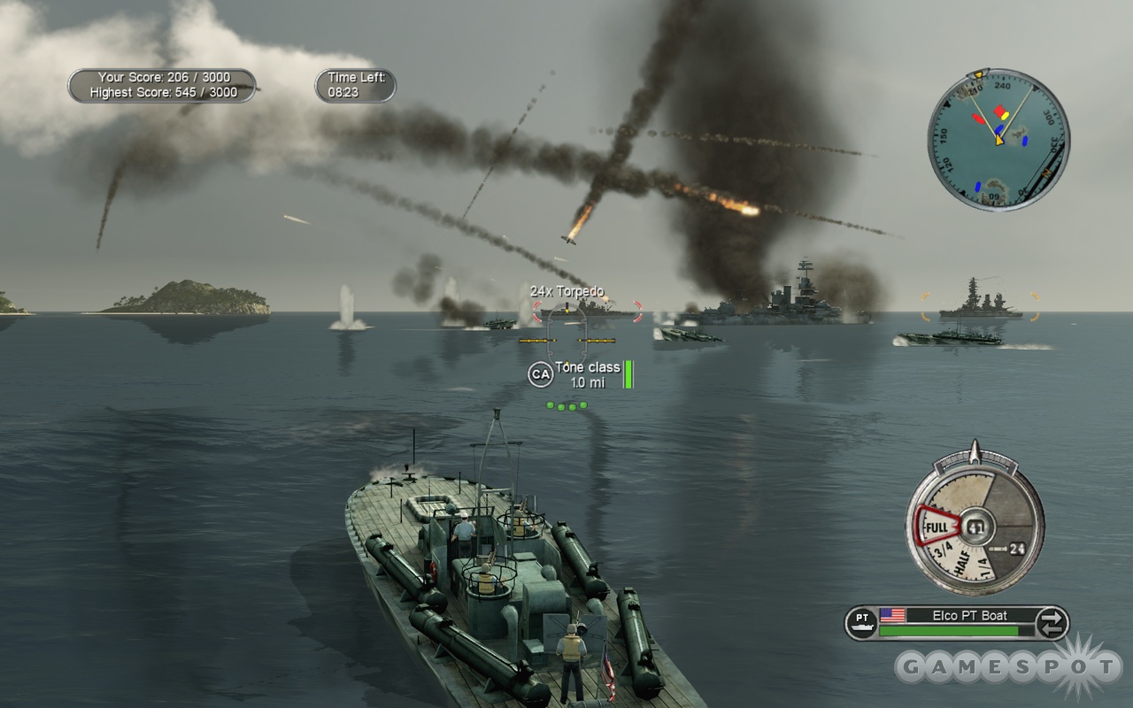Where torpedo boats roam, chaos ensues.