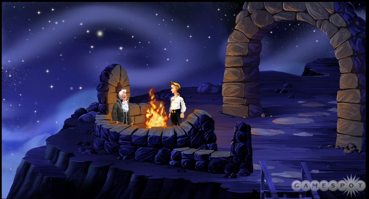 Characters and backgrounds were all hand-painted to update the visuals.
