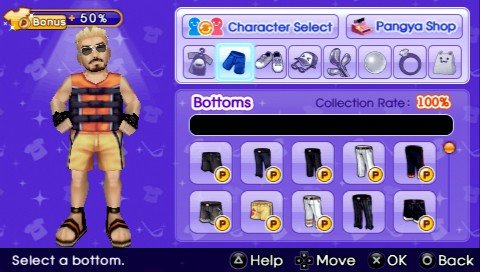 There are loads of different outfits and pieces of equipment to unlock.