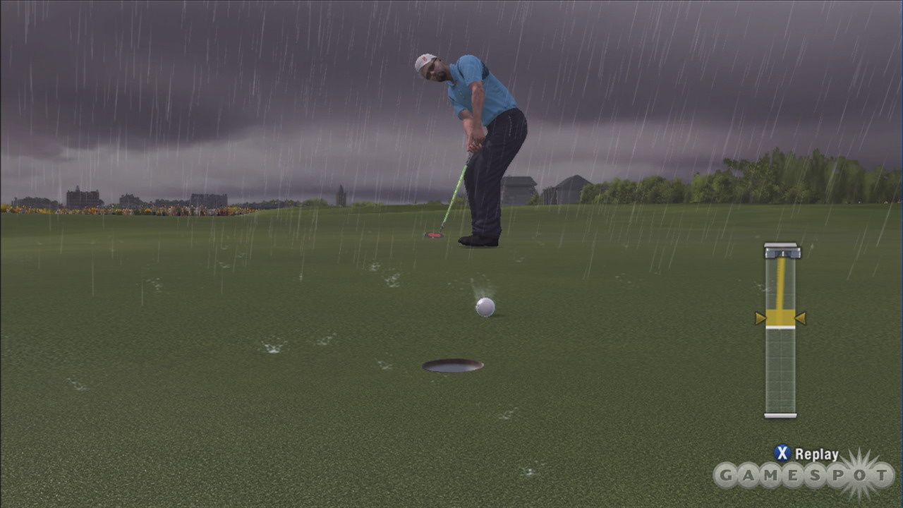 The new precision putting mechanic is a big improvement over last year's game.