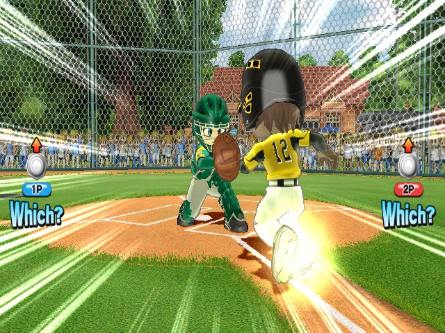 Anime players and funky special effects let you know right away that Little League World Series isn't exactly a gritty, realistic depiction of baseball.