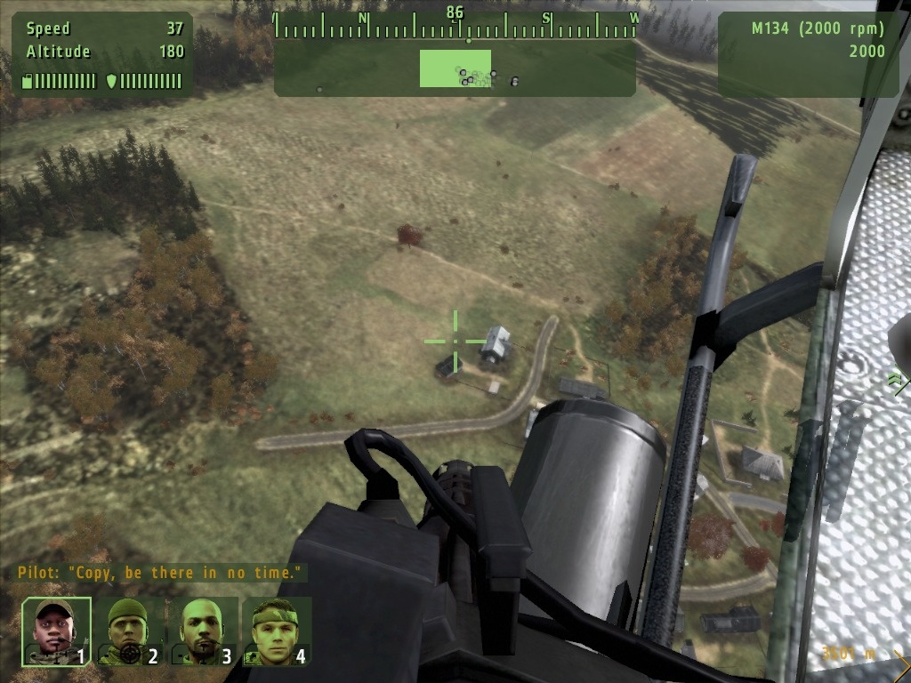 Helicopters are the best way to travel across Chernarus. Be careful with the minigun, because the brass frowns on unnecessary civilian casualties.