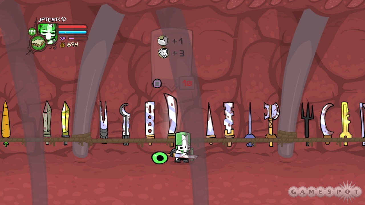 Constantly adding weapons to your arsenal is just one of the things that makes Castle Crashers so compulsively playable.