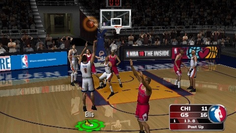 You can play basketball in NBA 10 but, thanks to the plentiful mini-games, it's not the only thing you can do.