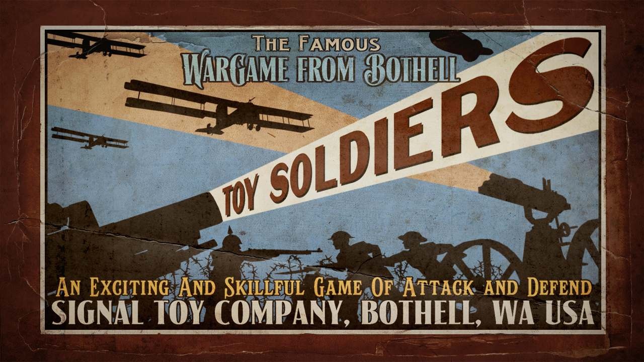 From its WWI weaponry to its retro toy art loading screens, Toy Soldiers evokes a bygone era.