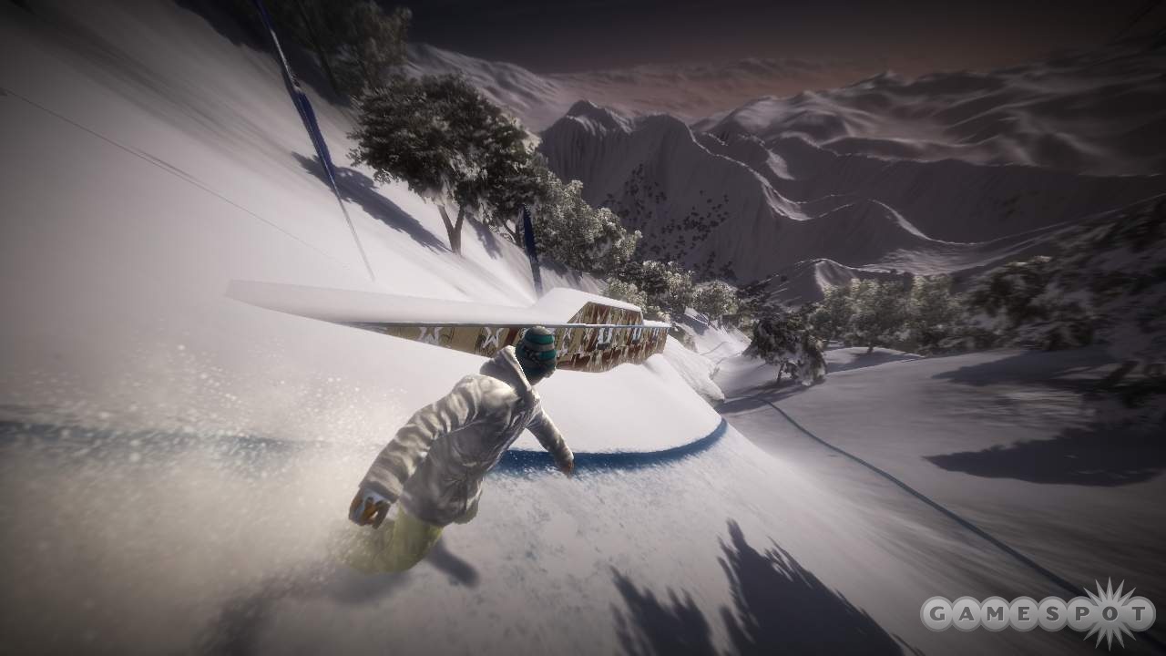 A touched-up graphics engine means better snow particles…