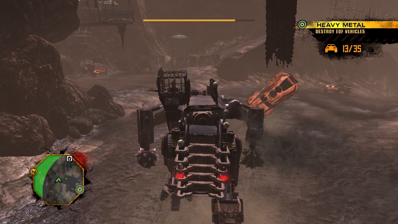 You'll wish there were more mechs in Red Faction: Guerrilla.