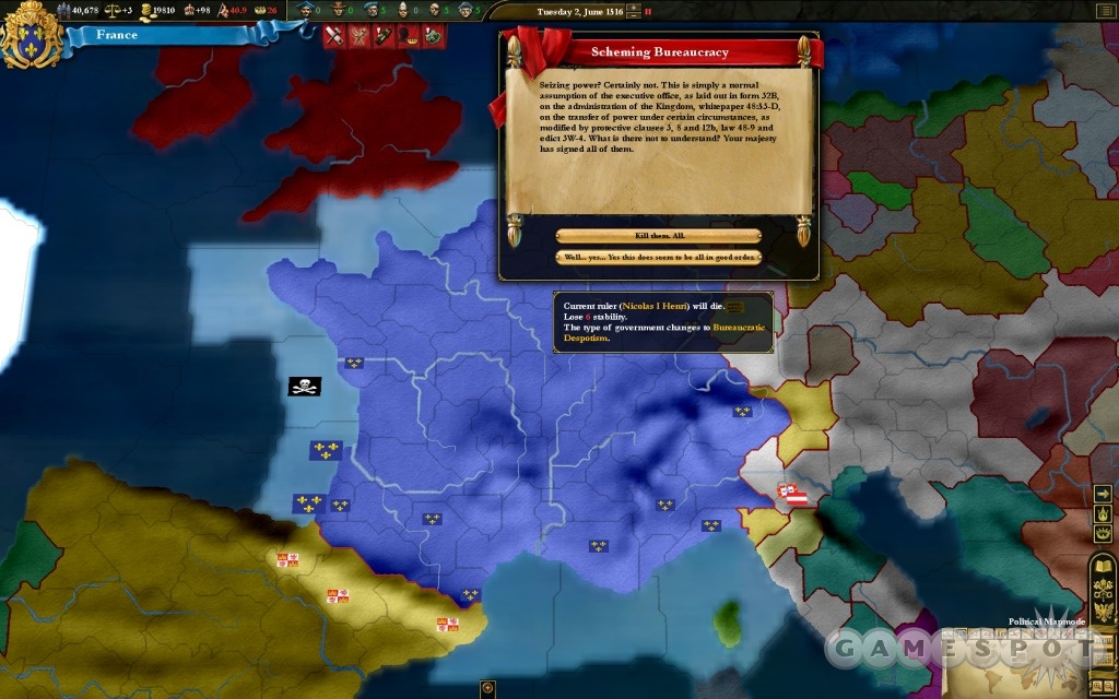 The French are dishonorable scum! Let's have a war with them, shall we?