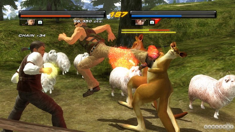 Tekken 6's new Kicking Zoo Mode.