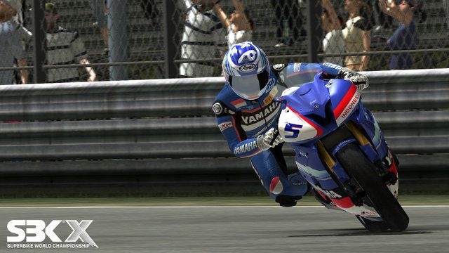 The brand new X Engine endows SBK X with better graphics, including 3D crowds, more environmental detail, and better lighting.