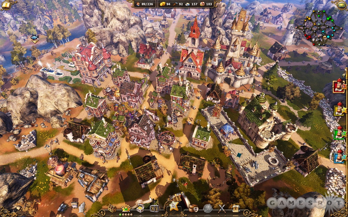 The Settlers 7 will offer enhanced economic and military strategy with a colorful and attractive new graphics engine.