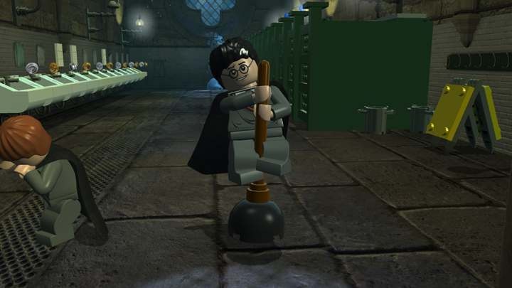 There's a lot to discover at Hogwarts…like plungers.