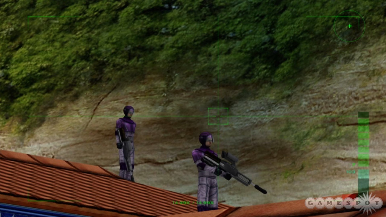 One last time, snipers: only wear purple if you want to be spotted.