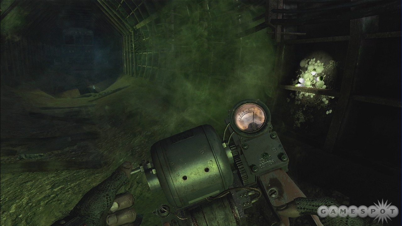 Eerie green mist and otherworldly fungus? Better juice up the old headlamp, things are about to get weird.