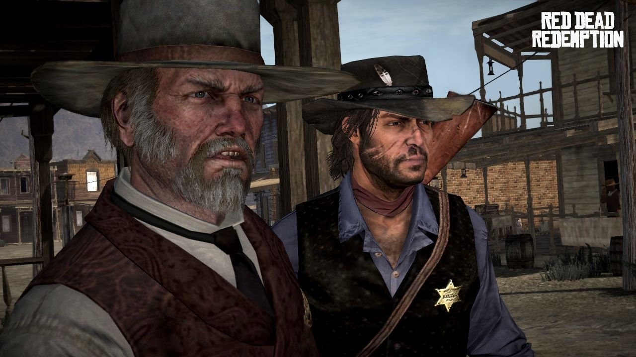 The marshal is one of the more level-headed characters in Read Dead Redemption's crazy world.
