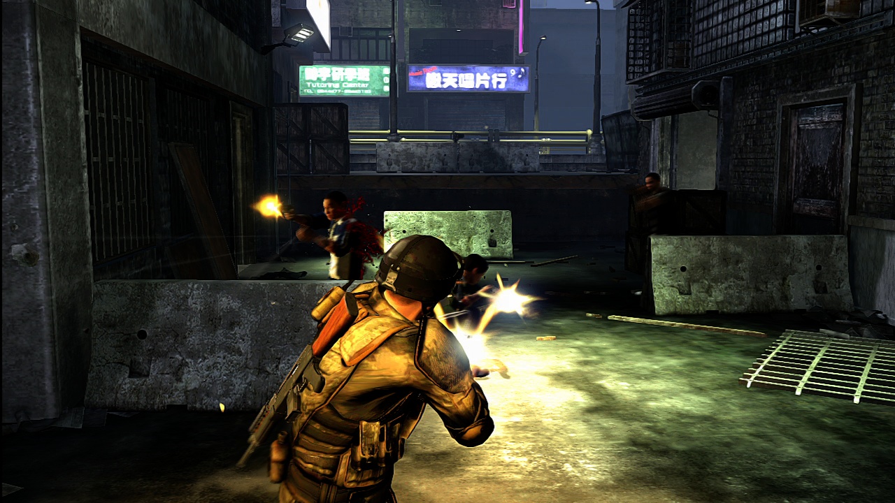Intrigue and action mix in Alpha Protocol.