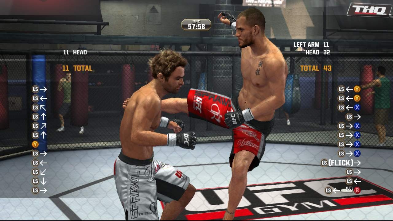 Free sparring gives you lots of time and unlimited life to try out new moves.