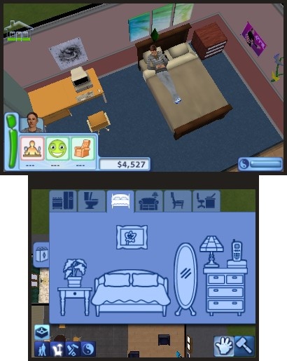 Sims enjoy their creature comforts.