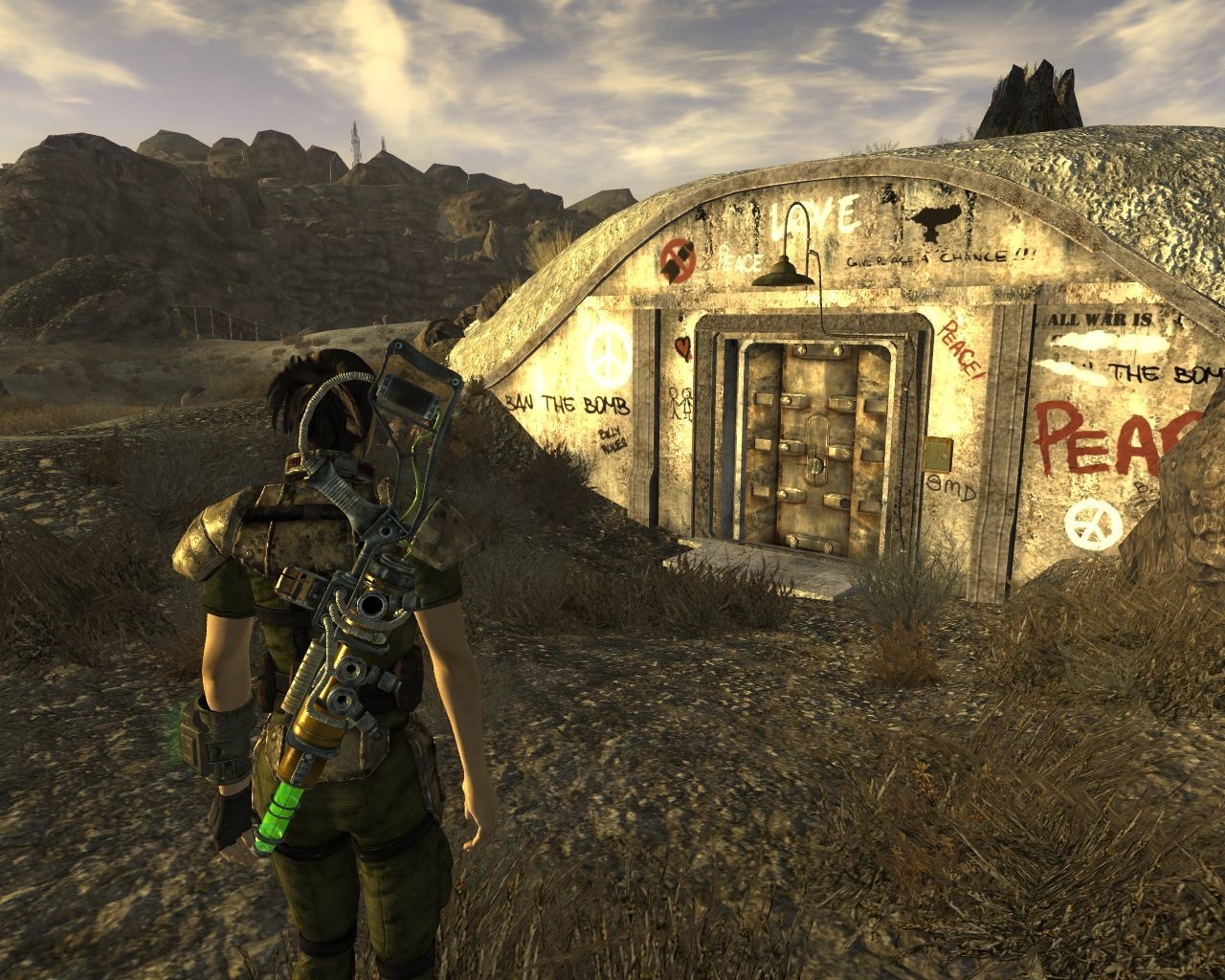 In New Vegas, if you want peace, you must prepare for bloody gun battles.