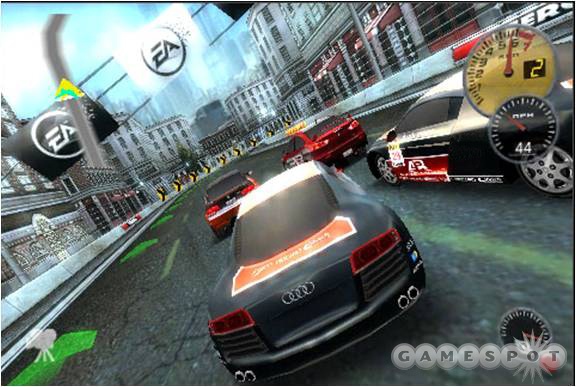The game offers licensed cars and licensed music.