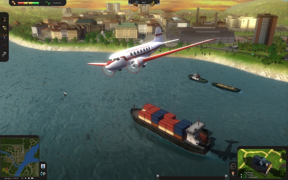 Boats or planes, it's all fair game.