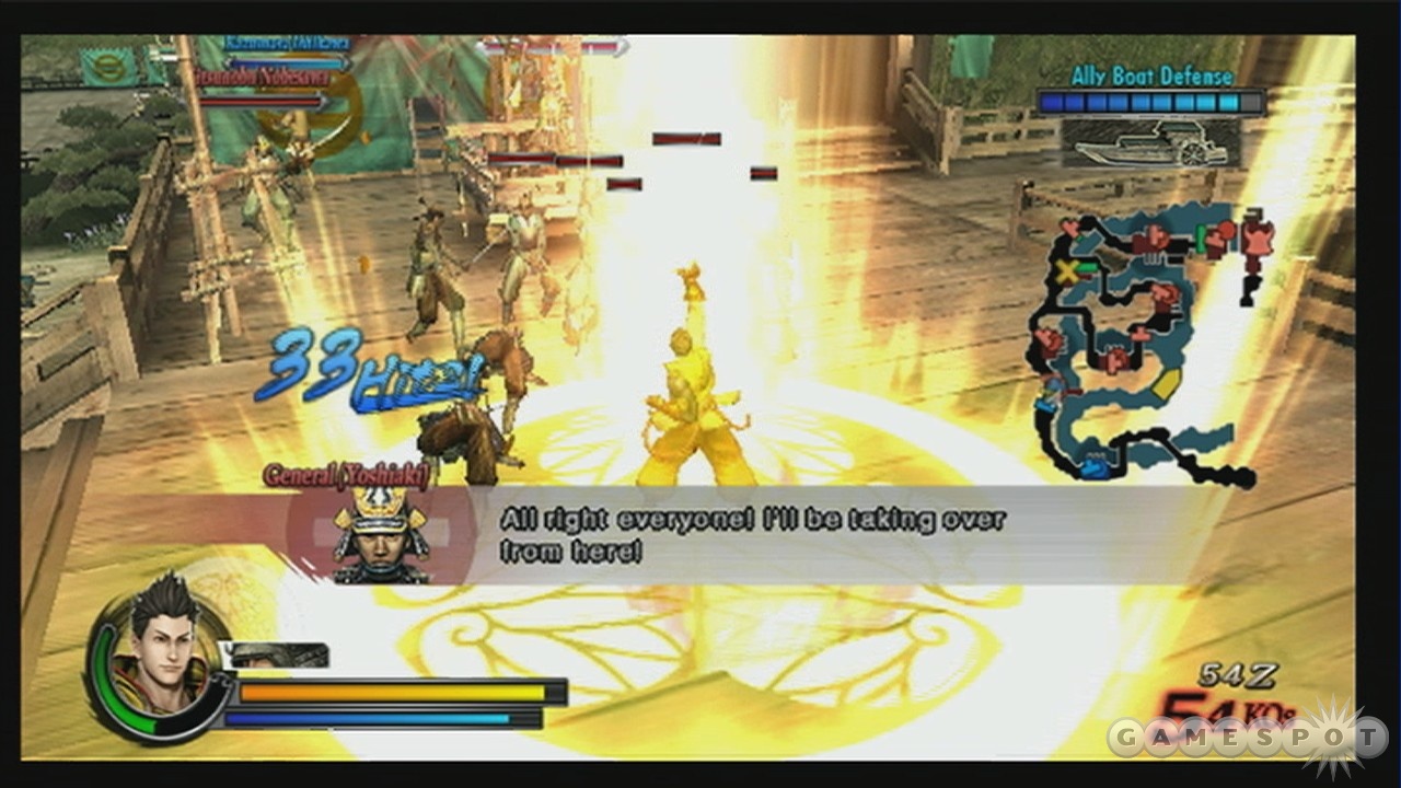 Using hero time and your Basara art gives you a huge edge in battle, while also bathing you in a soothing golden light.