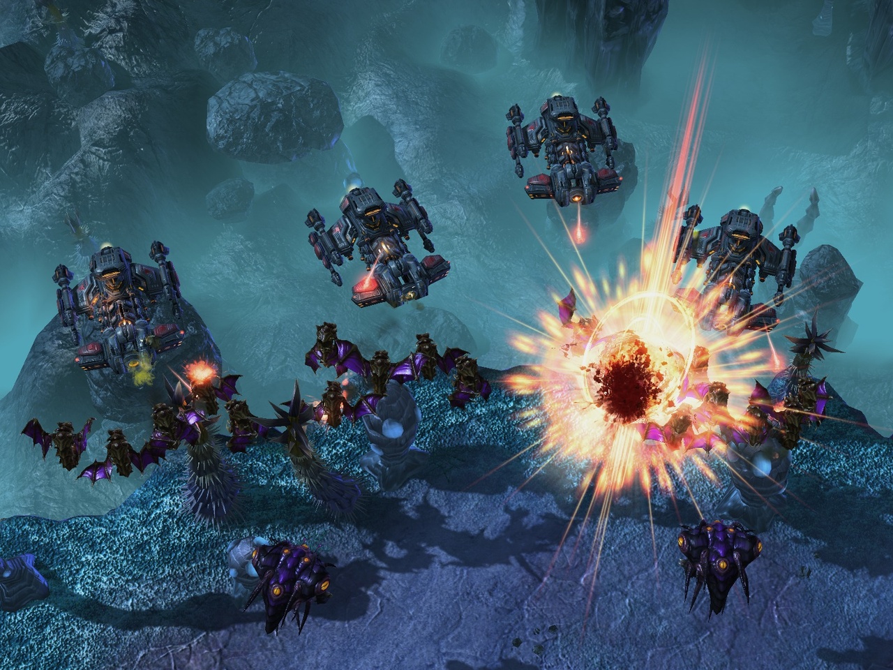 nirvAna believes that a new player's mistake stems from their lack of understanding of Starcraft II's mechanical and strategic theories.