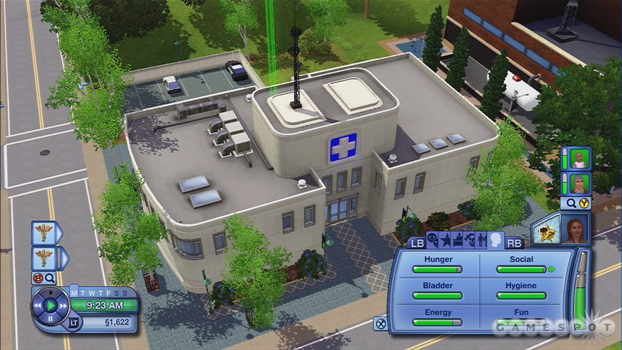It's too bad you can't guide your sims through specific actions during the work day.