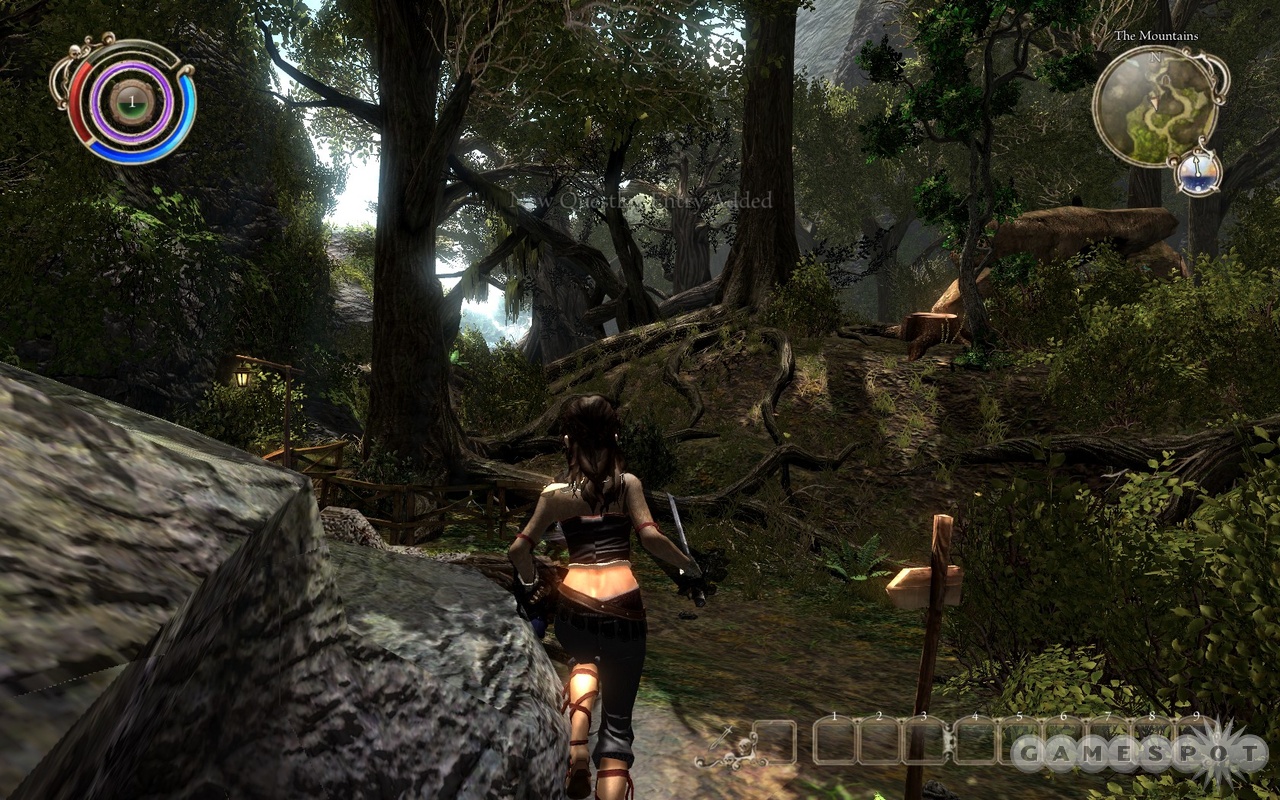 Always have your sword drawn when strolling through a forest.