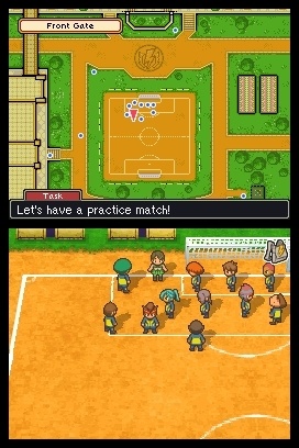 Inazuma Eleven finally combines football with a Japanese Role Playing Game.