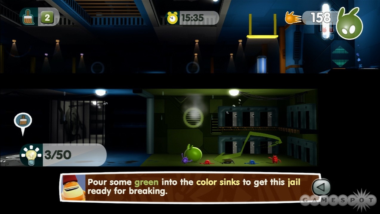 Frequent side-scrolling sections break up the action.