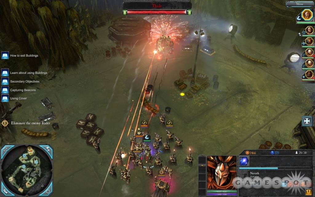 Retribution can be played more like a traditional RTS than its predecessors if you choose.