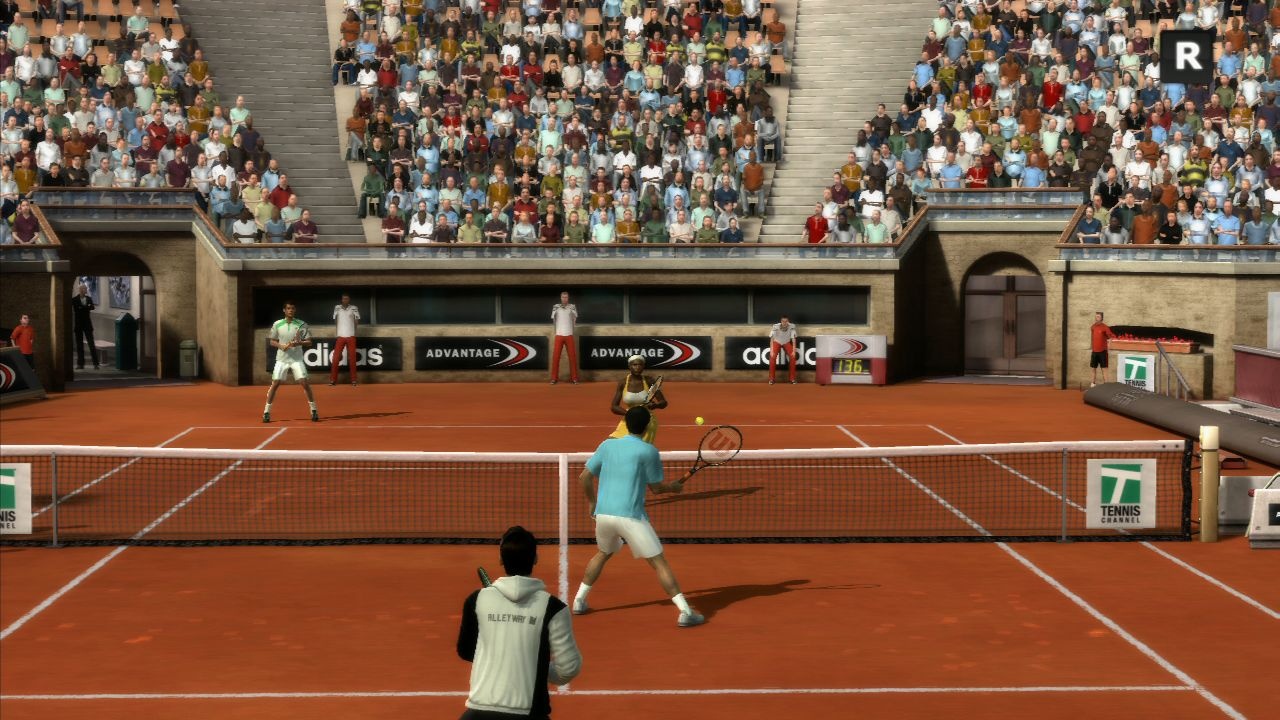 There’s a lot of visual detail on courts.