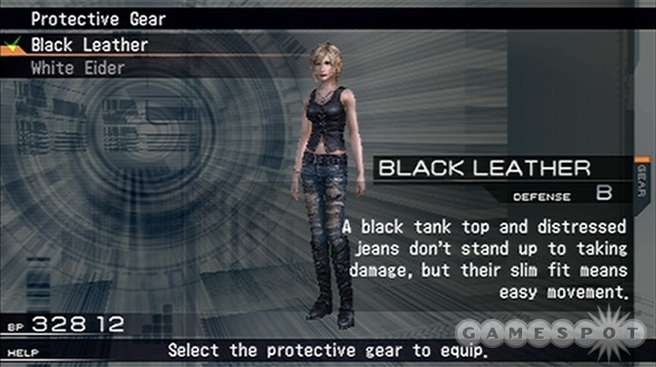 Most of what you find on the protective gear menu sure doesn't look very protective.