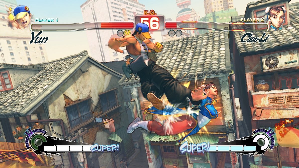 Check out the antics of Yun and Yang in the newly released console version of SSFIV: Arcade Edition.
